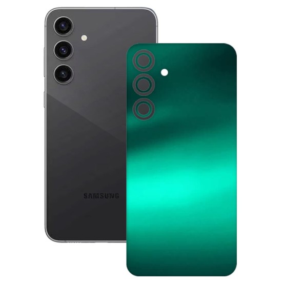 Folie skin SILKASE, pentru Samsung Galaxy S23 FE, verde emerald, protectie spate telefon (SILKASE, Telefoane Samsung) by www.silkase.ro Folie skin SILKASE, pentru Samsung Galaxy S23 FE, verde emerald, protectie spate telefon (Telefoane Samsung, S1554) by www.silkase.ro