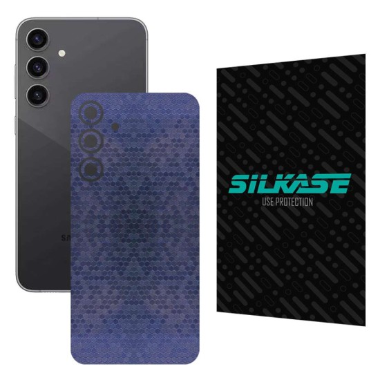 Folie skin SILKASE, pentru Samsung Galaxy S23 FE, albastru hexa, protectie spate telefon (SILKASE, Telefoane Samsung) by www.silkase.ro Folie skin SILKASE, pentru Samsung Galaxy S23 FE, albastru hexa, protectie spate telefon (Telefoane Samsung, S1535) by www.silkase.ro
