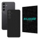 Folie skin SILKASE, pentru Samsung Galaxy S23 FE, carbon, protectie spate telefon (Telefoane Samsung, S1540) by www.silkase.ro