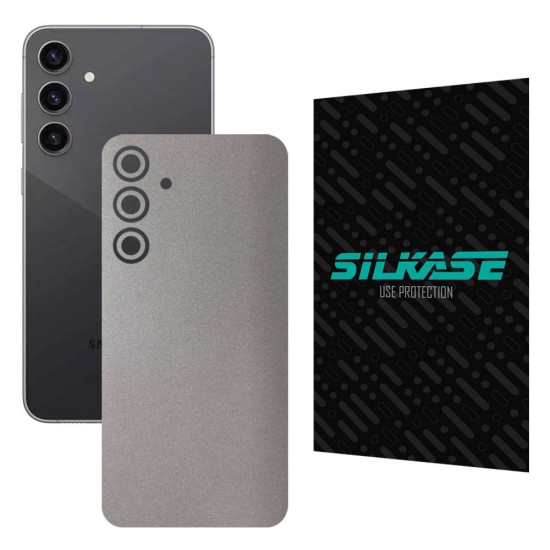 Folie skin SILKASE, pentru Samsung Galaxy S23 FE, gri deschis, protectie spate telefon (SILKASE, Telefoane Samsung) by www.silkase.ro Folie skin SILKASE, pentru Samsung Galaxy S23 FE, gri deschis, protectie spate telefon (Telefoane Samsung, S1542) by www.silkase.ro