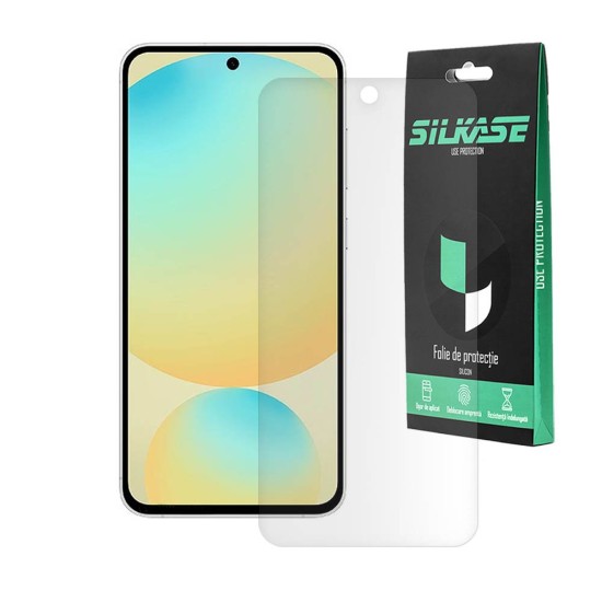 Folie mata SILKASE pentru Samsung Galaxy S24 FE, protectie ecran, silicon (SILKASE, Telefoane Samsung) by www.silkase.ro Folie mata SILKASE pentru Samsung Galaxy S24 FE, protectie ecran, silicon (Telefoane Samsung, F7329) by www.silkase.ro