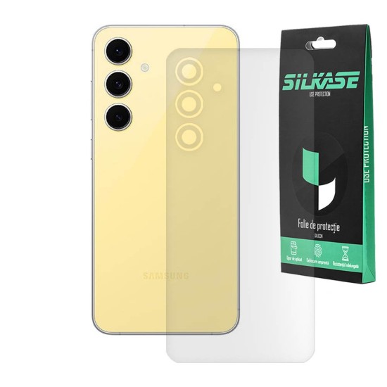 Folie spate mata SILKASE pentru Samsung Galaxy S24 FE, protectie spate, silicon (SILKASE, Telefoane Samsung) by www.silkase.ro Folie spate mata SILKASE pentru Samsung Galaxy S24 FE, protectie spate, silicon (Telefoane Samsung, F7330) by www.silkase.ro
