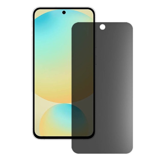 Folie privacy mata SILKASE pentru Samsung Galaxy S24 FE, protectie ecran, silicon (Telefoane Samsung, F7333) by www.silkase.ro