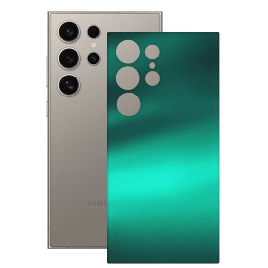 Folie skin SILKASE, pentru Samsung Galaxy S24 Ultra, verde emerald, protectie spate telefon (SILKASE, Telefoane Samsung) by www.silkase.ro Folie skin SILKASE, pentru Samsung Galaxy S24 Ultra, verde emerald, protectie spate telefon (Telefoane Samsung, S1866) by www.silkase.ro