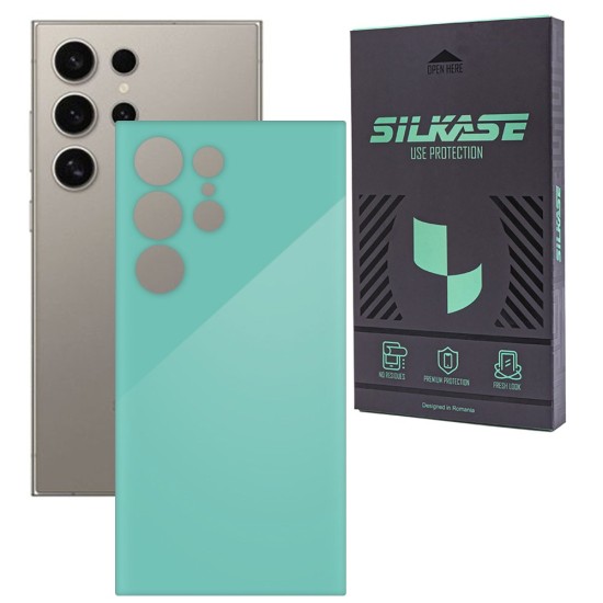 Folie skin SILKASE, pentru Samsung Galaxy S24 Ultra, turcoaz, protectie spate telefon (SILKASE, Telefoane Samsung) by www.silkase.ro Folie skin SILKASE, pentru Samsung Galaxy S24 Ultra, turcoaz, protectie spate telefon (Telefoane Samsung, S1864) by www.silkase.ro