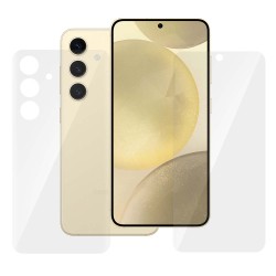 Set 2 folii SILKASE pentru Samsung Galaxy S24, protectie telefon, silicon regenerabil