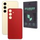 Folie skin SILKASE, pentru Samsung Galaxy S25 Plus, rosu, protectie spate telefon (S25 Plus, S1992) by www.silkase.ro
