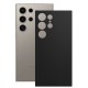 Folie skin SILKASE, pentru Samsung Galaxy S25 Ultra, negru mat, protectie spate telefon (S25 Ultra, S2014) by www.silkase.ro