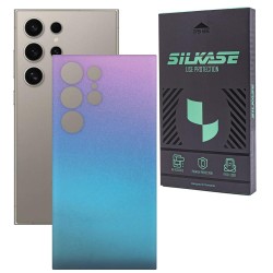Folie skin SILKASE, pentru Samsung Galaxy S25 Ultra, magenta cameleon, protectie spate telefon Folie skin SILKASE, pentru Samsung Galaxy S25 Ultra, magenta cameleon, protectie spate telefon