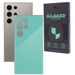 Folie skin SILKASE, pentru Samsung Galaxy S25 Ultra, turcoaz, protectie spate telefon Folie skin SILKASE, pentru Samsung Galaxy S25 Ultra, turcoaz, protectie spate telefon