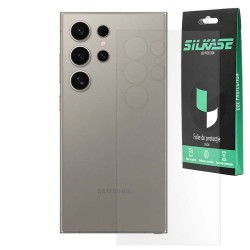 Folie spate mata SILKASE pentru Samsung Galaxy S25 Ultra, protectie spate, silicon Folie spate mata SILKASE pentru Samsung Galaxy S25 Ultra, protectie spate, silicon