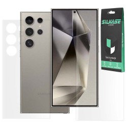 Set 2 folii mate SILKASE pentru Samsung Galaxy S25 Ultra, protectie telefon, silicon Set 2 folii mate SILKASE pentru Samsung Galaxy S25 Ultra, protectie telefon, silicon