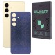 Folie skin SILKASE, pentru Samsung Galaxy S25, albastru hexa, protectie spate telefon (S25, S1952) by www.silkase.ro