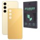 Folie skin SILKASE, pentru Samsung Galaxy S25, bej, protectie spate telefon (S25, S1954) by www.silkase.ro