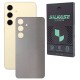 Folie skin SILKASE, pentru Samsung Galaxy S25, gri deschis, protectie spate telefon (SILKASE, S25) by www.silkase.ro Folie skin SILKASE, pentru Samsung Galaxy S25, gri deschis, protectie spate telefon (S25, S1959) by www.silkase.ro