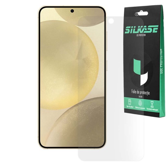 Folie mata SILKASE pentru Samsung Galaxy S25, protectie ecran, silicon (SILKASE, S25) by www.silkase.ro Folie mata SILKASE pentru Samsung Galaxy S25, protectie ecran, silicon (S25, F7453) by www.silkase.ro