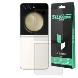 Folie spate mata SILKASE pentru Samsung Galaxy Z Flip5, protectie spate, silicon Folie spate mata SILKASE pentru Samsung Galaxy Z Flip5, protectie spate, silicon