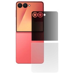 Folie privacy mata SILKASE pentru Samsung Galaxy Z Flip7, protectie ecran, silicon