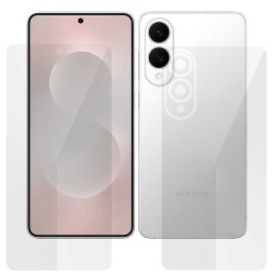 Set 2 folii SILKASE pentru Samsung S25 Edge, protectie telefon, silicon regenerabil