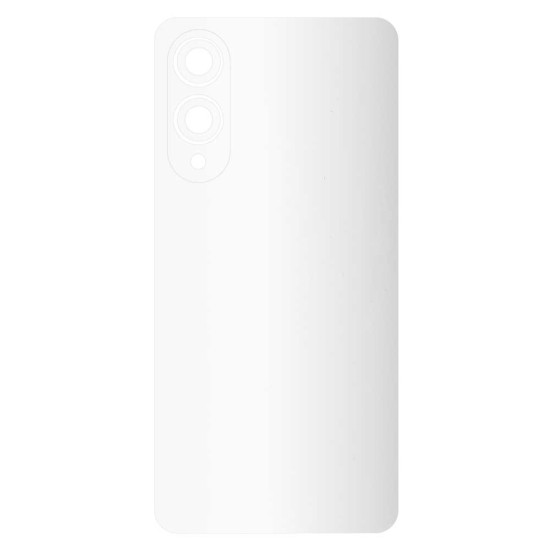 Folie skin SILKASE pentru Samsung Galaxy S25 Edge, protectie spate telefon, alb mat (S25 Edge, S2025) by www.silkase.ro