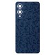 Folie skin SILKASE pentru Samsung Galaxy S25 Edge, protectie spate telefon, albastru hexa (S25 Edge, S2035) by www.silkase.ro