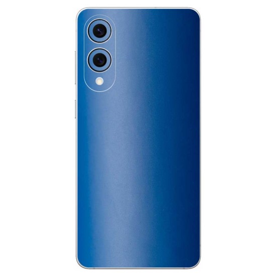 Folie skin SILKASE pentru Samsung Galaxy S25 Edge, protectie spate telefon, albastru inchis mat (S25 Edge, S2032) by www.silkase.ro