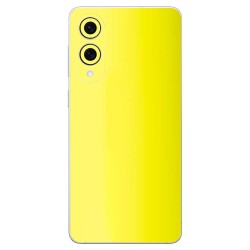 Folie skin SILKASE pentru Samsung Galaxy S25 Edge, protectie spate telefon, galben fluorescent