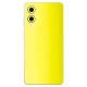 Folie skin SILKASE pentru Samsung Galaxy S25 Edge, protectie spate telefon, galben fluorescent (S25 Edge, S2046) by www.silkase.ro