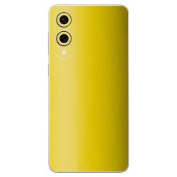 Folie skin SILKASE pentru Samsung Galaxy S25 Edge, protectie spate telefon, galben mat