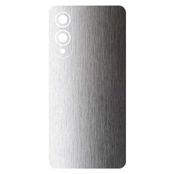 Folie skin SILKASE pentru Samsung Galaxy S25 Edge, protectie spate telefon, gri deschis brushed Folie skin SILKASE pentru Samsung Galaxy S25 Edge, protectie spate telefon, gri deschis brushed