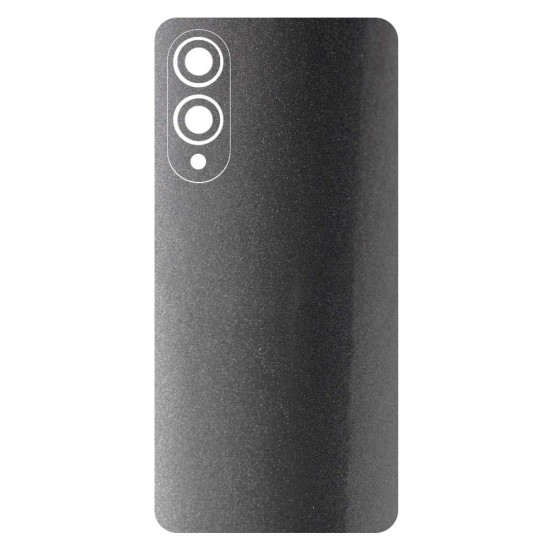 Folie skin SILKASE pentru Samsung Galaxy S25 Edge, protectie spate telefon, gri metalizat (S25 Edge, S2027) by www.silkase.ro