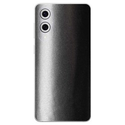 Folie skin SILKASE pentru Samsung Galaxy S25 Edge, protectie spate telefon, gunmetal gri inchis