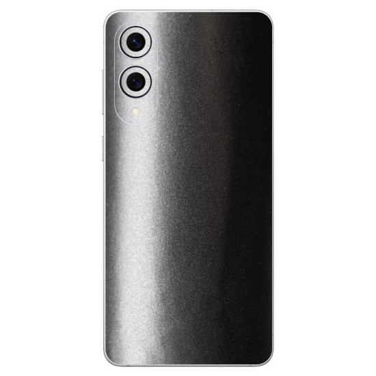 Folie skin SILKASE pentru Samsung Galaxy S25 Edge, protectie spate telefon, gunmetal gri inchis (S25 Edge, S2048) by www.silkase.ro