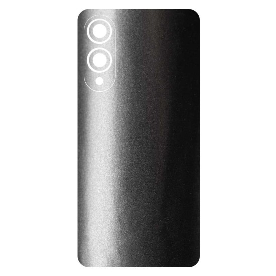 Folie skin SILKASE pentru Samsung Galaxy S25 Edge, protectie spate telefon, gunmetal gri inchis (S25 Edge, S2048) by www.silkase.ro
