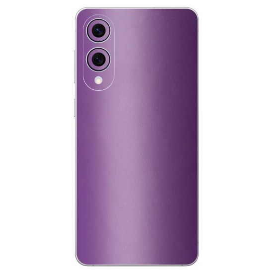 Folie skin SILKASE pentru Samsung Galaxy S25 Edge, protectie spate telefon, mov mat (S25 Edge, S2045) by www.silkase.ro