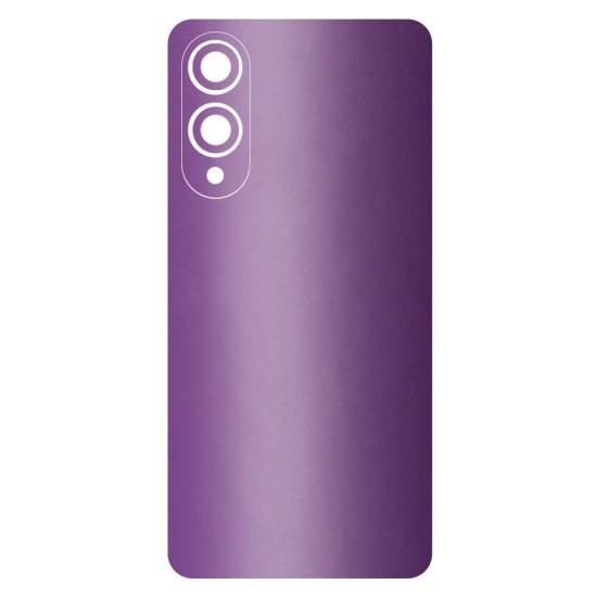 Folie skin SILKASE pentru Samsung Galaxy S25 Edge, protectie spate telefon, mov mat (S25 Edge, S2045) by www.silkase.ro