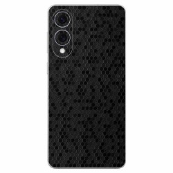 Folie skin SILKASE pentru Samsung Galaxy S25 Edge, protectie spate telefon, negru hexa