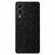 Folie skin SILKASE pentru Samsung Galaxy S25 Edge, protectie spate telefon, negru hexa (S25 Edge, S2034) by www.silkase.ro