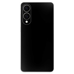 Folie skin SILKASE pentru Samsung Galaxy S25 Edge, protectie spate telefon, negru mat