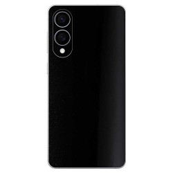 Folie skin SILKASE pentru Samsung Galaxy S25 Edge, protectie spate telefon, negru perlat