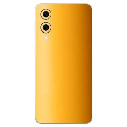 Folie skin SILKASE pentru Samsung Galaxy S25 Edge, protectie spate telefon, portocaliu deschis mat