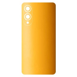 Folie skin SILKASE pentru Samsung Galaxy S25 Edge, protectie spate telefon, portocaliu deschis mat Folie skin SILKASE pentru Samsung Galaxy S25 Edge, protectie spate telefon, portocaliu deschis mat