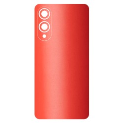 Folie skin SILKASE pentru Samsung Galaxy S25 Edge, protectie spate telefon, rosu mat