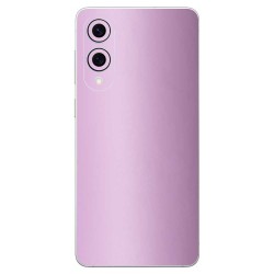 Folie skin SILKASE pentru Samsung Galaxy S25 Edge, protectie spate telefon, roz deschis mat