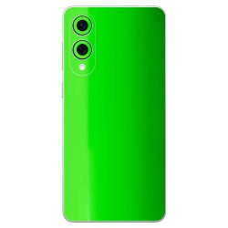 Folie skin SILKASE pentru Samsung Galaxy S25 Edge, protectie spate telefon, verde neon lucios