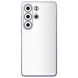 Folie skin SILKASE pentru Samsung Galaxy S26 Ultra, protectie spate telefon, alb mat