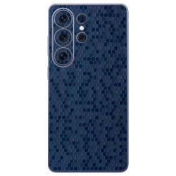 Folie skin SILKASE pentru Samsung Galaxy S26 Ultra, protectie spate telefon, albastru hexa