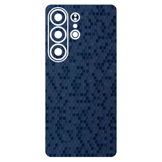 Folie skin SILKASE pentru Samsung Galaxy S26 Ultra, protectie spate telefon, albastru hexa Folie skin SILKASE pentru Samsung Galaxy S26 Ultra, protectie spate telefon, albastru hexa (S26 Ultra, S2259) by www.silkase.ro
