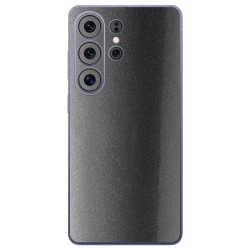 Folie skin SILKASE pentru Samsung Galaxy S26 Ultra, protectie spate telefon, gri metalizat