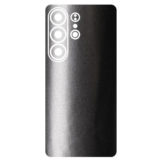 Folie skin SILKASE pentru Samsung Galaxy S26 Ultra, protectie spate telefon, gunmetal gri inchis (S26 Ultra, S2272) by www.silkase.ro